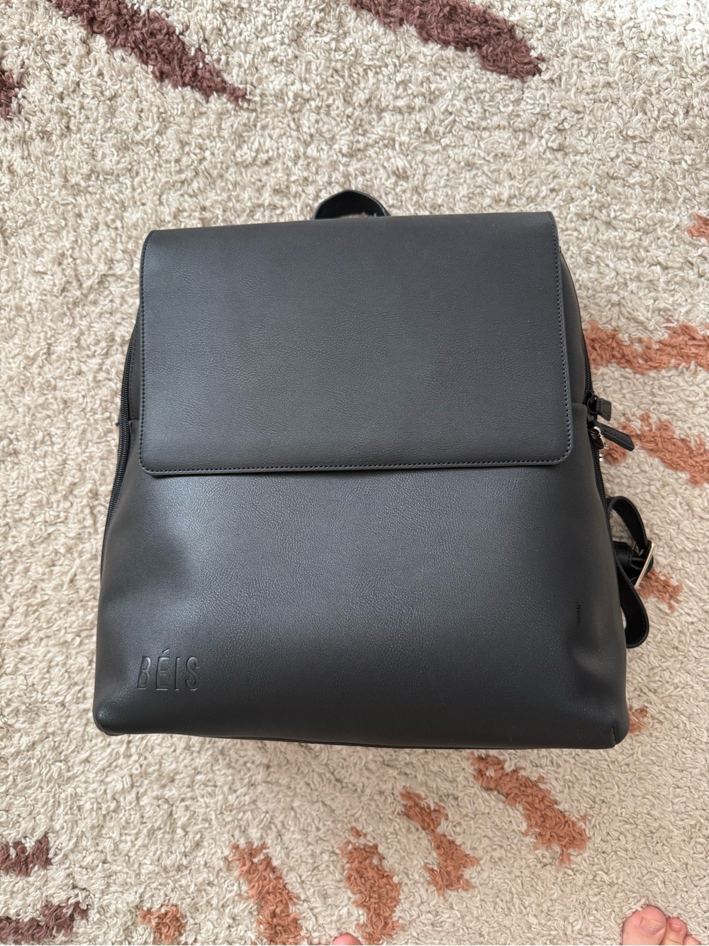 Beis Wicked Collab Leather Backpack
